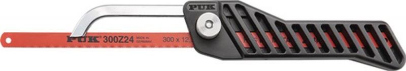 PUK Metallsäge (Gesamtlänge 313 mm Blattlänge 300 mm / verzinkter Führungsbügel) - G25 100