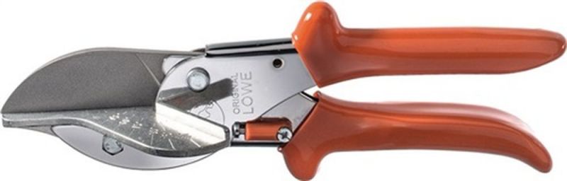 LÖWE Gehrungsschere (Länge 215 mm Klingenlänge 50 mm / Schnittstärke max. 15 mm) - 3.104