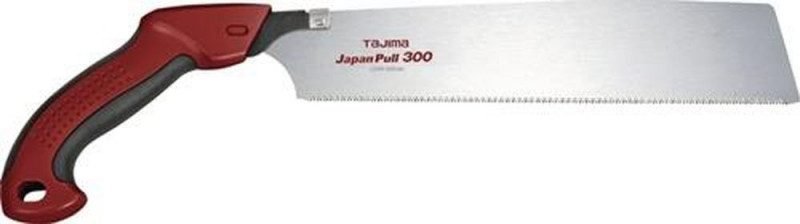 Tajima Japanische Zugsäge (Blattlänge 300 mm Gesamtlänge 460 mm / 2-Komponentengriff) - JPR300A