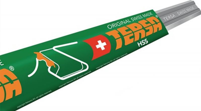 ALFRA Wendemesser (Länge 410 mm Breite 10 mm Dicke 2,3 mm / HS / Inhalt: 2 Stück) - 93410