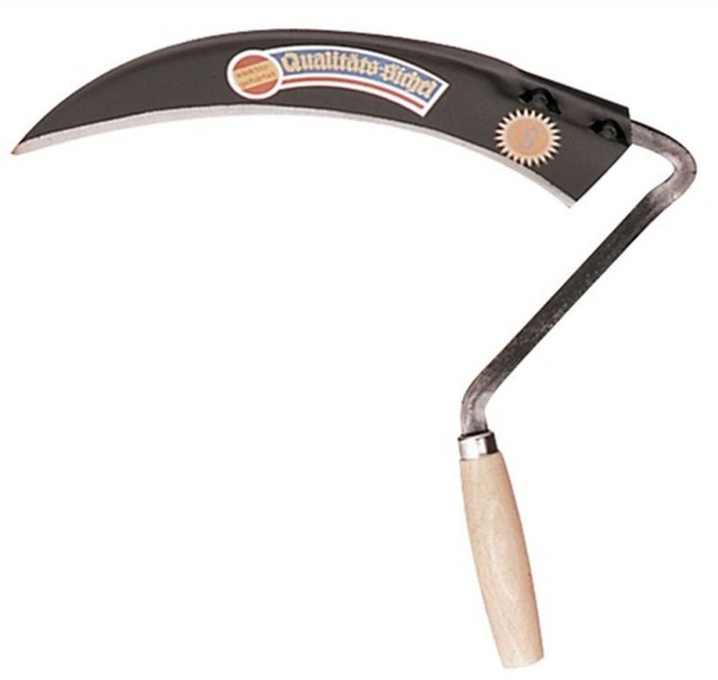 LÖFFERT Sensensichel (Länge 340 mm / halbgeschmiedet, m. Schneidenschutz) - 3113108/09