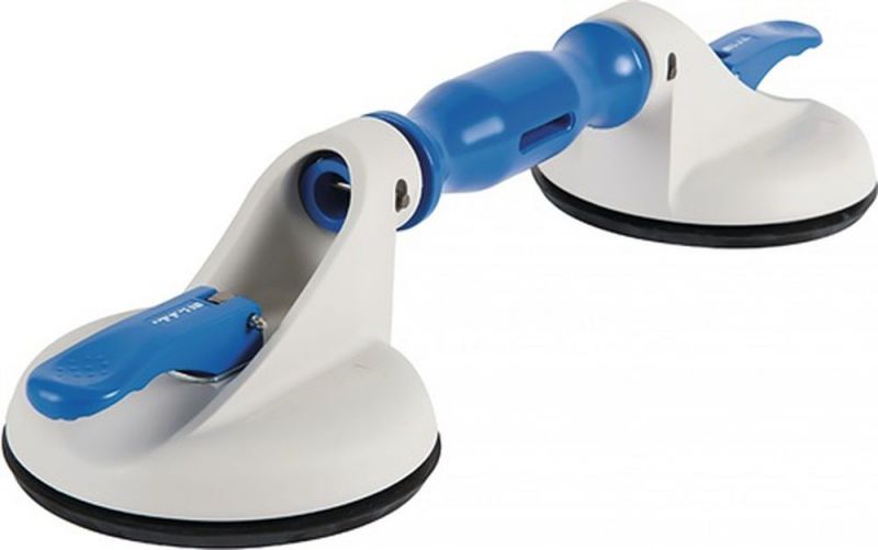 VERIBOR Saugheber (Tragfähigkeit 35 kg Kopf-Ø 120 mm / 2 Köpfe Kunststoff) - 602.2G