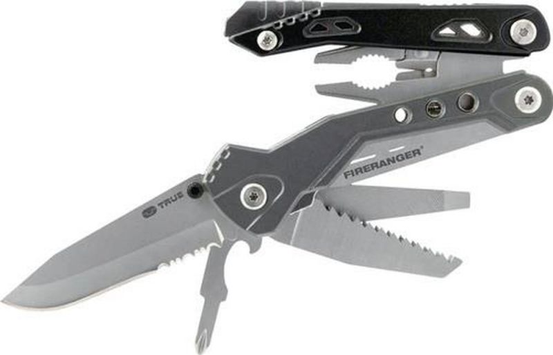 Herbertz Notfalls-Überlebens-Multitool (Länge geschlossen 108 mm / Klingenlänge 70 mm) - 400.110