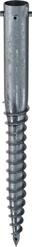 ALFRA Schraubfundament (Länge 1300 mm Ø 114 mm / Gewinde 4xM16) - A0401