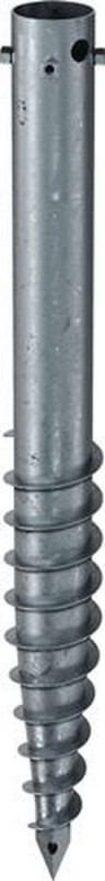 ALFRA Schraubfundament (Länge 1000 mm Ø 89 mm / Gewinde 4xM12) - A0412
