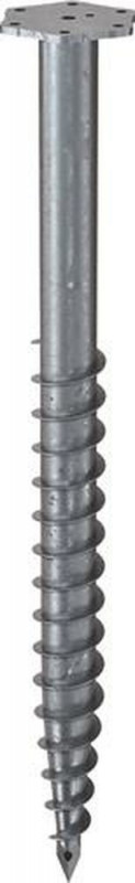 ALFRA Schraubfundament (Länge 1300 mm Ø 76 mm / Gewinde M16) - A0443