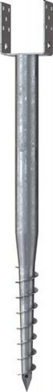 ALFRA Schraubfundament (Länge 865 mm Ø 60 mm / lichte Weite 111 mm) - A0460
