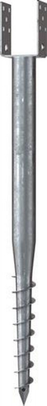 ALFRA Schraubfundament (Länge 865 mm Ø 60 mm / lichte Weite 91 mm) - A0461