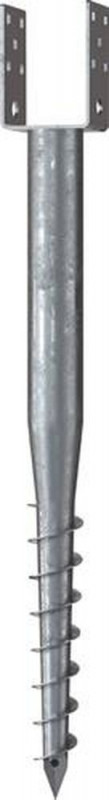 ALFRA Schraubfundament (Länge 730 mm Ø 60 mm / lichte Weite 91 mm) - A0459
