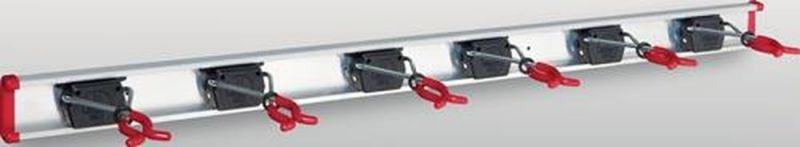 3M Gerätehalter (Länge Führungsschiene 1000 mm / Halter 6) - SB 6.10 A