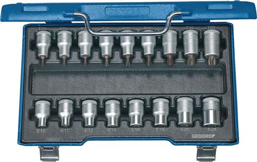 Gedore Steckschlüsselsatz (17-teilig / 1/2 “) - 6129520
