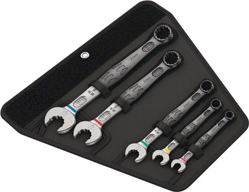 NW-Wera Ringmaulschlüssel-Satz (5-teilig Schlüsselweite 8-19 mm / Form A legierter Werkzeugstahl) - 05020230001
