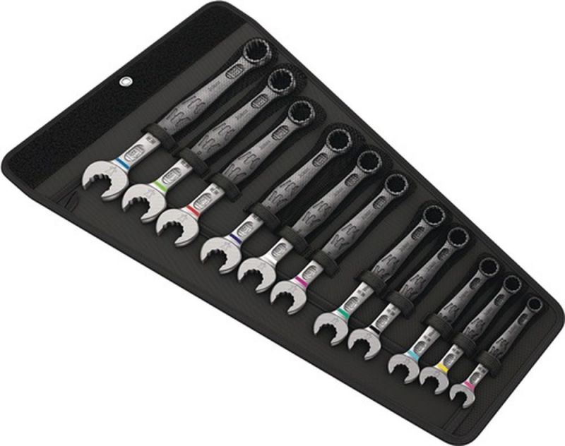 NW-Wera Ringmaulschlüssel-Satz (11-teilig Schlüsselweite 8-19 mm / Form A legierter Werkzeugstahl) - 05020231001