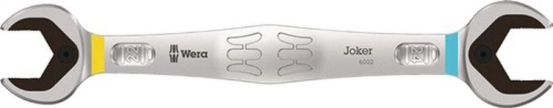 NW-Wera Doppelmaulschlüssel (22 x 24 mm Länge 261 mm / matt verchromt) - 05020261001