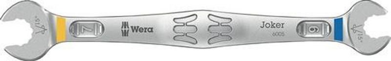 NW-Wera Doppelmaulschlüssel 6 x 7 mm Länge 112 mm - 05020310001