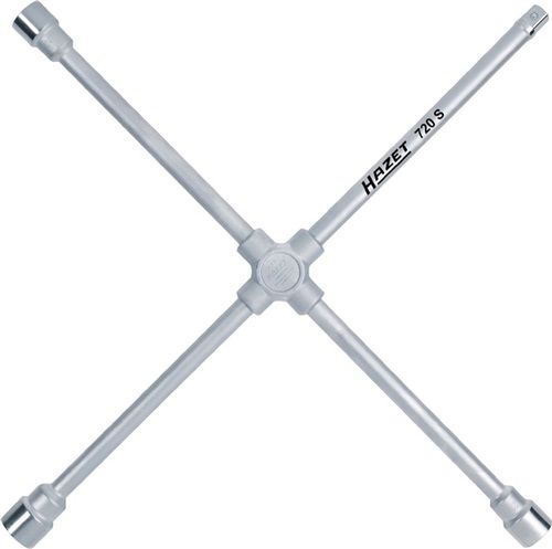 NW-HAZET Kreuzschlüssel (24 x 27 x 32 x 20(3/4“ 4-kant) / L750 mmxB750mm) - 720S