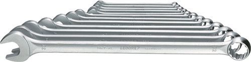 Gedore Ringmaulschlüsselsatz (12-teilig Schlüsselweite 10-32 mm / Form A CV-Stahl) - 6095950