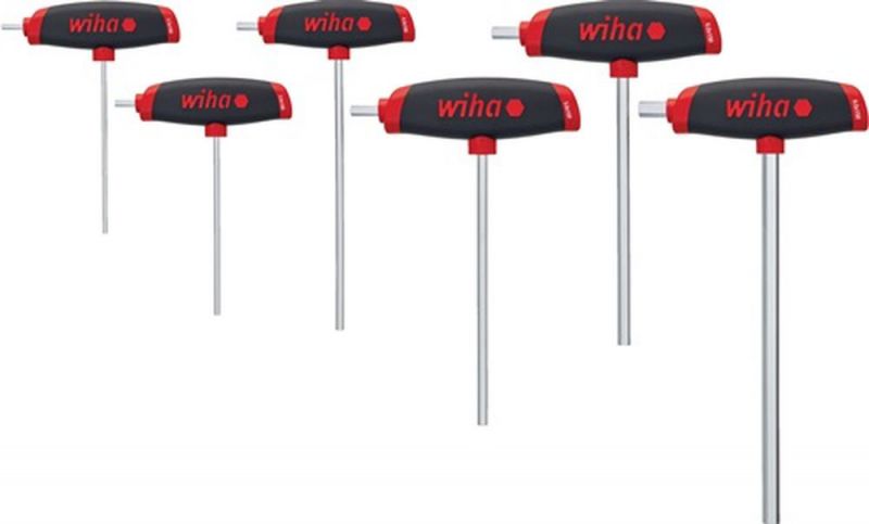 Wiha Stiftschlüsselsatz (6-teilig SW 2,5-8 / 6-Kant mit Seitenabtrieb) - 45620
