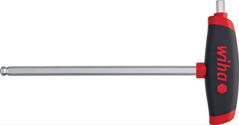 Wiha Stiftschlüssel mit Quergriff (Schlüsselweite 10 mm / Klingenlänge 200 mm) - 45459
