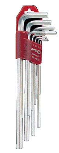 AMF Winkelschraubendrehersatz (9-teilig Kunststoffhalter / SW 1,5-10 mm) - 46797