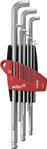 Wiha Winkelschraubendrehersatz (9-teilig ProStar-Halter / SW 1,5 - 10 mm) - 35480