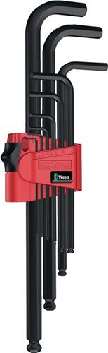 NW-Wera Winkelschraubendrehersatz (9-teilig Kunststoffhalter / SW 1,5 - 10 mm) - 05022086001