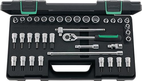 Stahlwille Steckschlüsselsatz (37-teilig 3/8 “ / Schlüsselweiten 8-19 mm) - 96022119