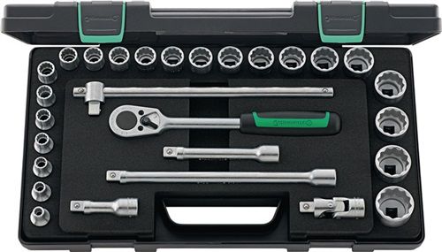 Stahlwille Steckschlüsselsatz (28-teilig 1/2 “ / Schlüsselweiten 8-32 mm) - 96031407