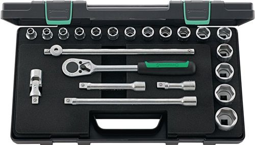 Stahlwille Steckschlüsselsatz (22-teilig 1/2 “ / Schlüsselweiten 10-32 mm) - 96031448