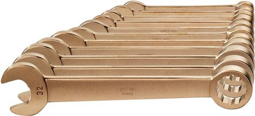 ENDRES TOOLS Ringmaulschlüsselsatz (11-teilig Schlüsselweite 10-32 mm / Aluminium-Mehrstoff-Bronze) - 0130111S