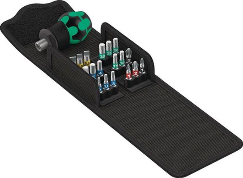 NW-Wera Bitsortiment (19-teilig / PH/PZD/TORX®/6Kt./Schlitz) - 05057471001