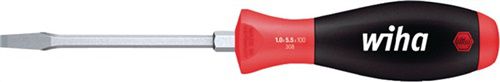 Wiha Tournevis (largeur de lame 7 mm / longueur de lame 125 mm manche bi-matière) - 00735