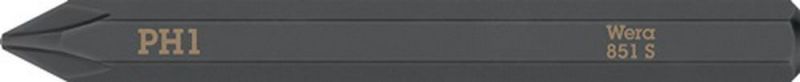 NW-Wera Bit (1/4 “ PH 1 Länge 70 mm / Inhalt: 5 Stück) - 05018160001