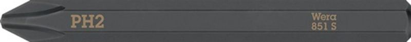 NW-Wera Bit (1/4 “ PH 2 Länge 70 mm / Inhalt: 5 Stück) - 05018161001