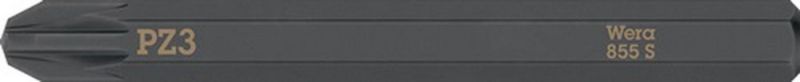 NW-Wera Bit (1/4 “ PZ 3 Länge 70 mm / Inhalt: 5 Stück) - 05018165001