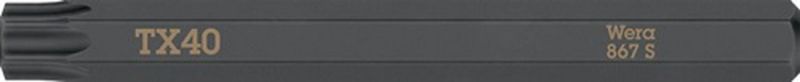 NW-Wera Bit (1/4 “ TORX 40 Länge 70 mm / Inhalt: 5 Stück) - 05018170001