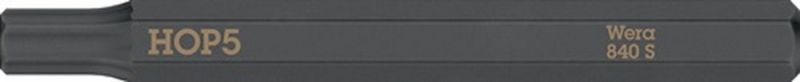 NW-Wera Bit (1/4 “ 5,0 Länge 70 mm / Inhalt: 5 Stück) - 05018152001