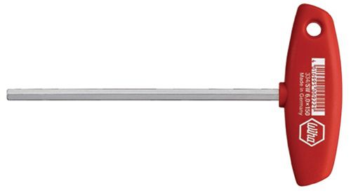 Wiha Tournevis 6KT SW 3x100mm Total L.126mm Lame nickelée brillant avec manche en T - 908