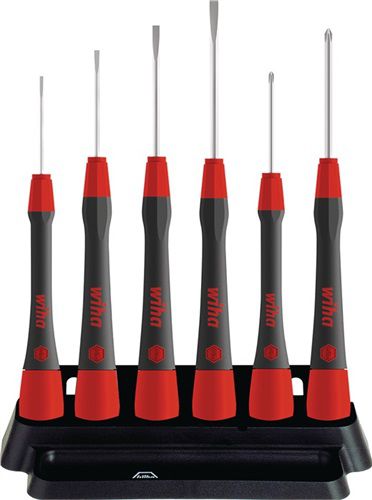 Wiha Feinmechanikerschraubendrehersatz (6-teilig / Schlitz/PH) - 42990