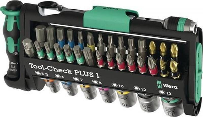 NW-Wera Bit-/Steckschlüssel-Set 39-teilig - 05049055001