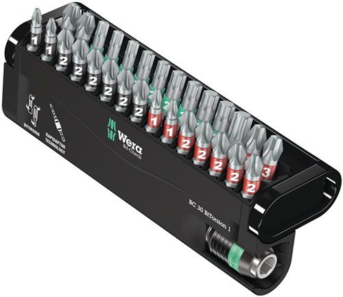 NW-Wera Bitsortiment (30-teilig / PH/PZD/TX) - 05057430001