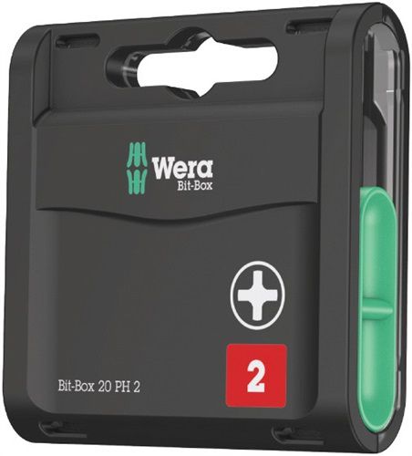 NW-Wera Bitgroßpackung (1/4 “ PH 2 Länge 25 mm / nach DIN ISO 1173-C 6,3) - 05057750001