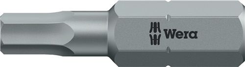 NW-Wera Bit (1/4 “ 3,0 mm Länge 25 mm / zähhart, HEX-Plus / Inhalt: 10 Stück) - 05056315001