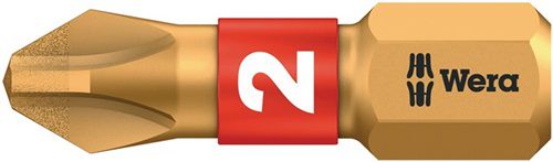 NW-Wera Bit (1/4 “ PH 3 Länge 25 mm / BiTorsion, diamatbeschichtet / Inhalt: 10 Stück) - 05056404001