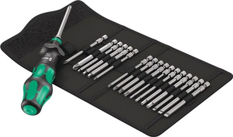 NW-Wera Bitsortiment (19-teilig / Schlitz/PH/TORX®/6Kt./4Kt.) - 05057483001