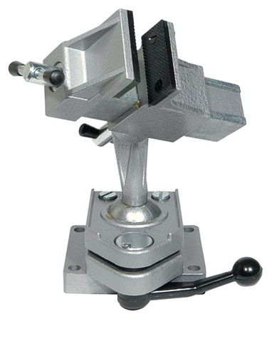 ASW Feinmechanikerschraubstock (Backenbreite 80 mm Spannweite 110 mm / Anschraubplatte) - 2A/KU
