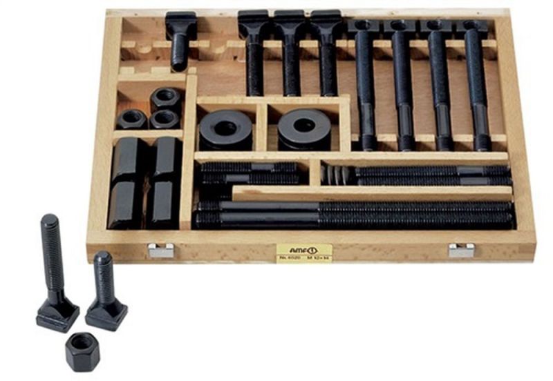 AMF Spannschraubensatz T-Nut 14 mm M12 - 83006
