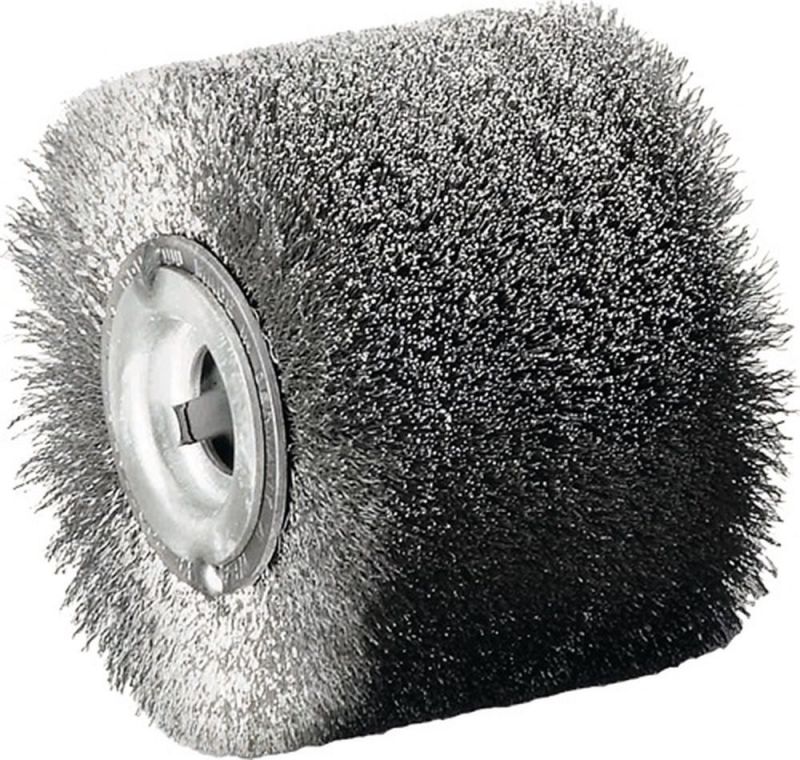 LESSMANN Satinierwalze (VA-Stahldraht / Ø100xB70mm) - 323.348.19