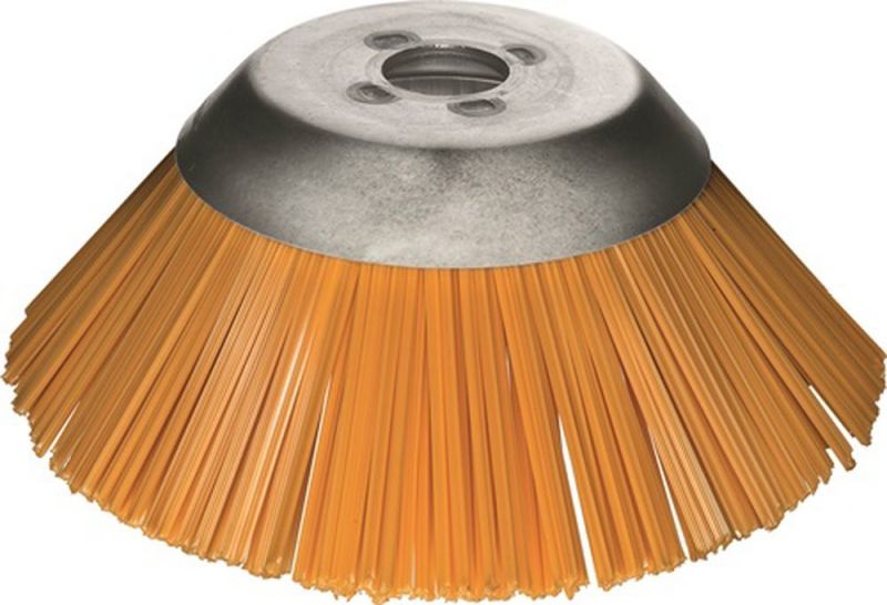 LESSMANN Kegelbürste (Ø 180 mm Bohrung 25,4 mm / Polyester 10 mm) - 42500101