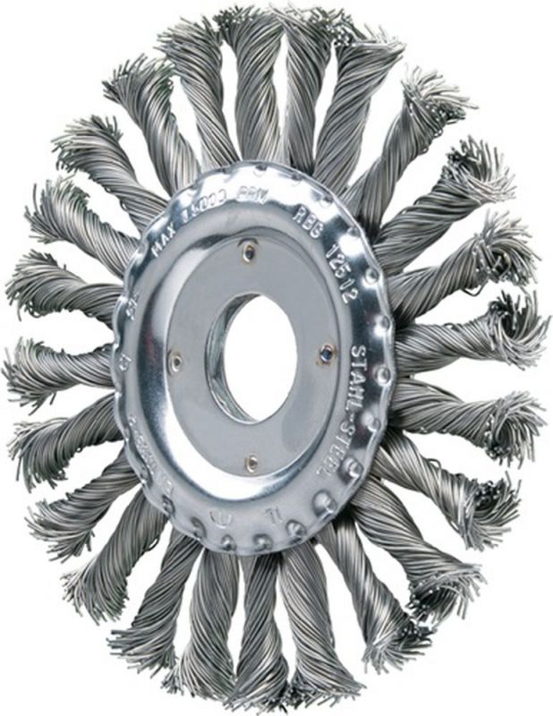 PFERD Rundbürste (Ø 115 mm Drahtstärke 0,5 mm / Stahl 12 mm) - 43312011